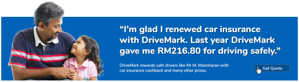 DriveMark Motor Insurance - Cashback for safe drivers