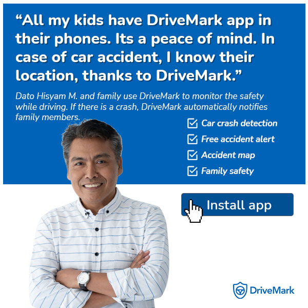 DriveMark app for safe driving