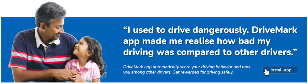 Safe driving app