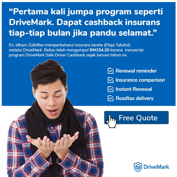 Online roadtax and car insurance/takaful renewal